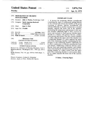 United States Patent (19 3,876,754 Pursley I45 Apr