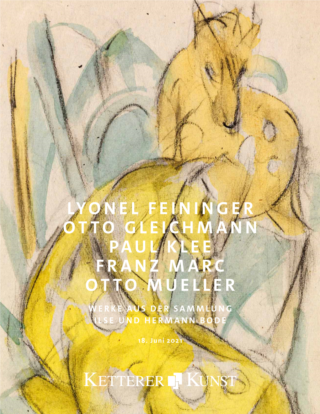 Lyonel Feininger Otto Gleichmann Paul Klee Franz Marc Otto Mueller