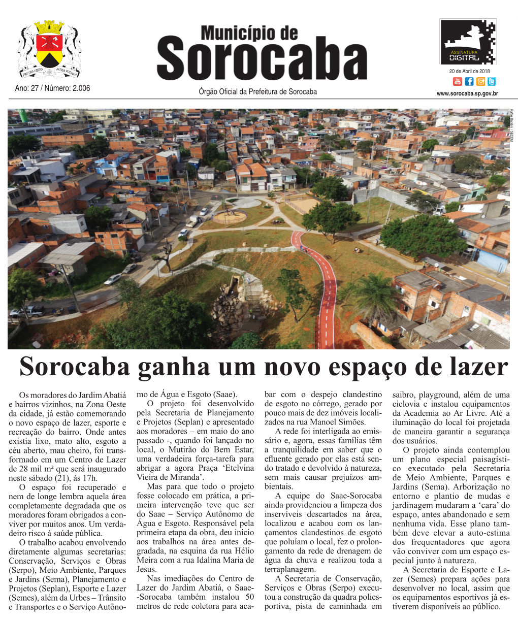 JORNAL DO MUNICIPIO 20 DE ABRIL 2.Indd