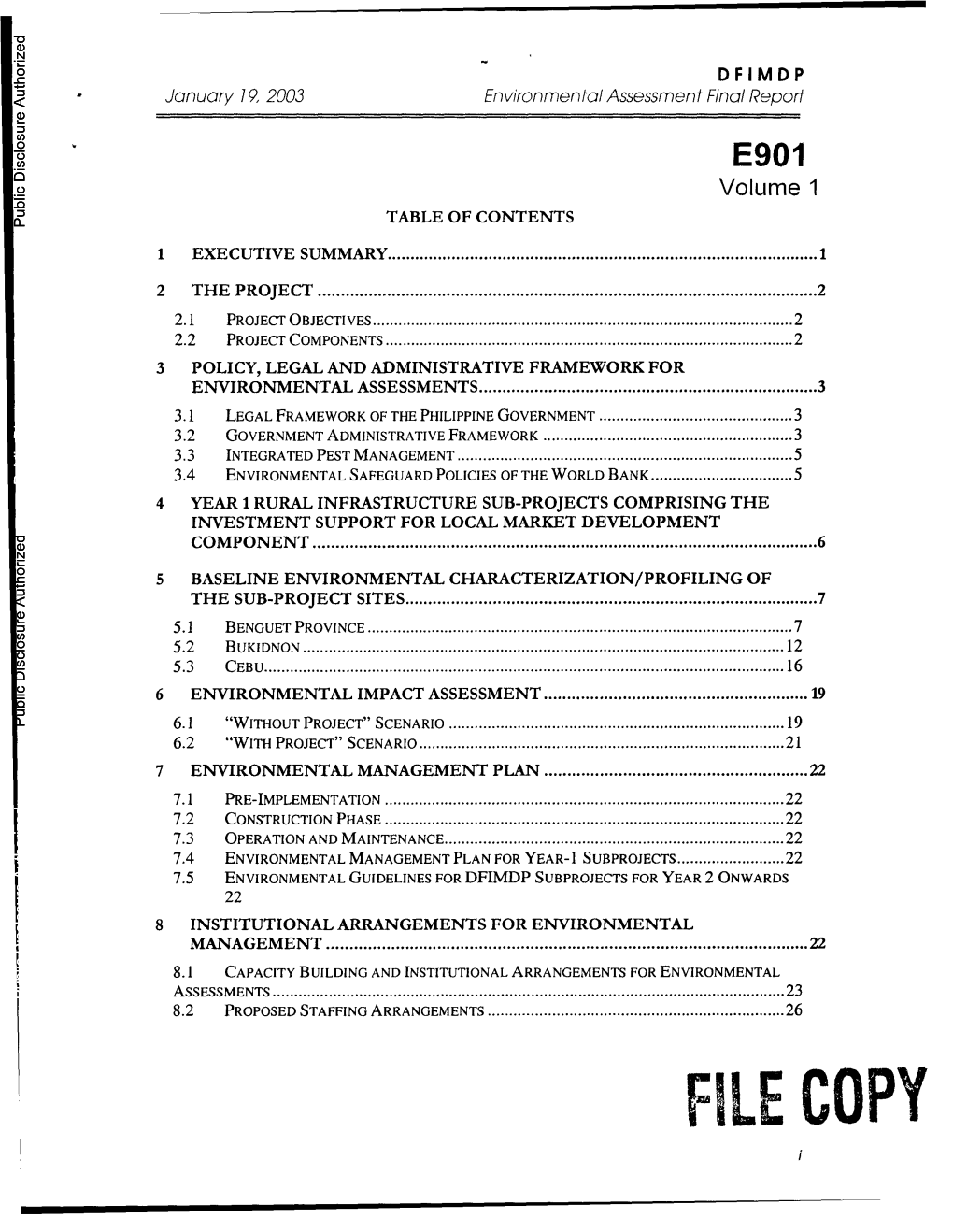 World Bank Document