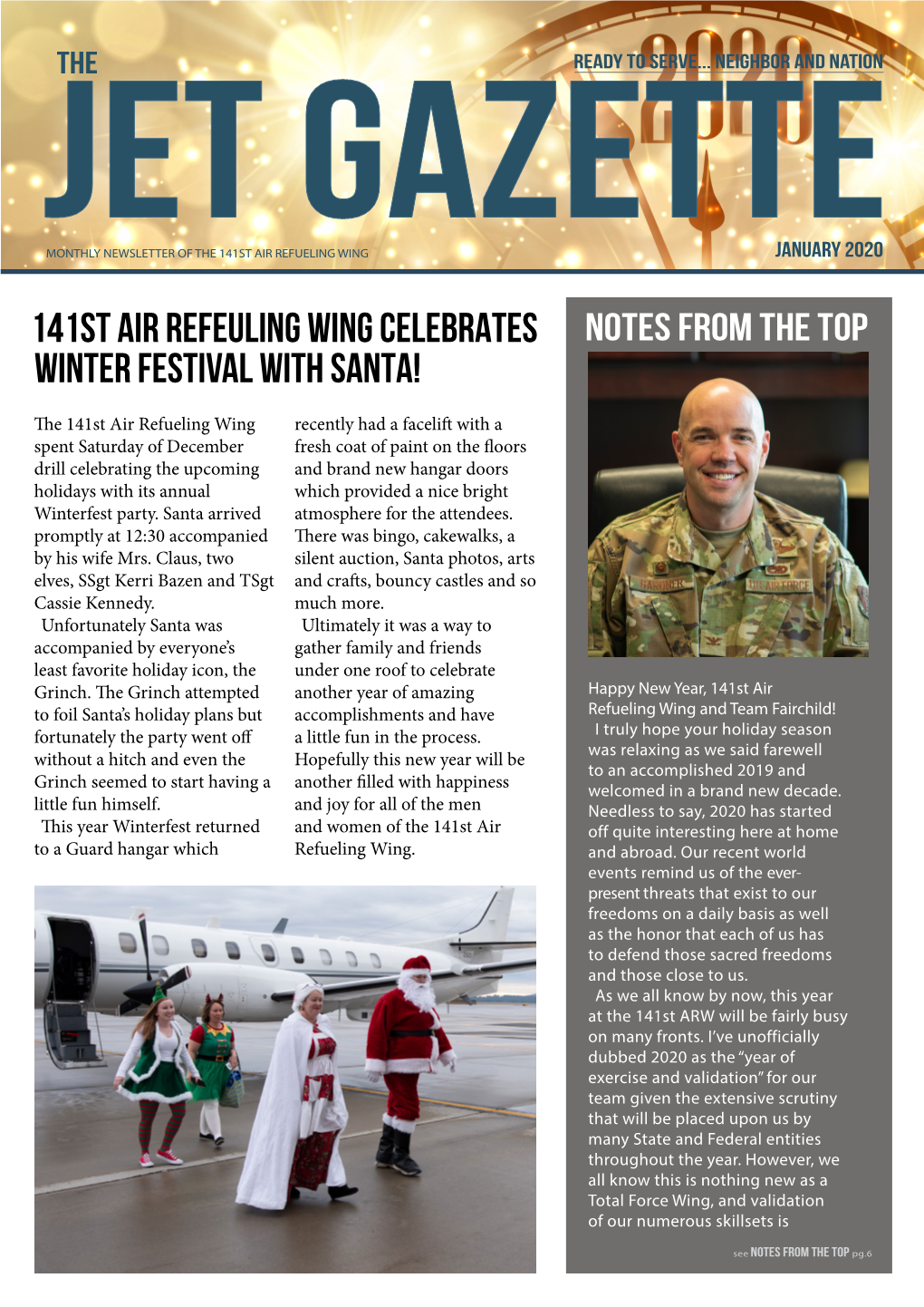 141St AIR REFEULING WING CELEBRATES WINTER FESTIVAL