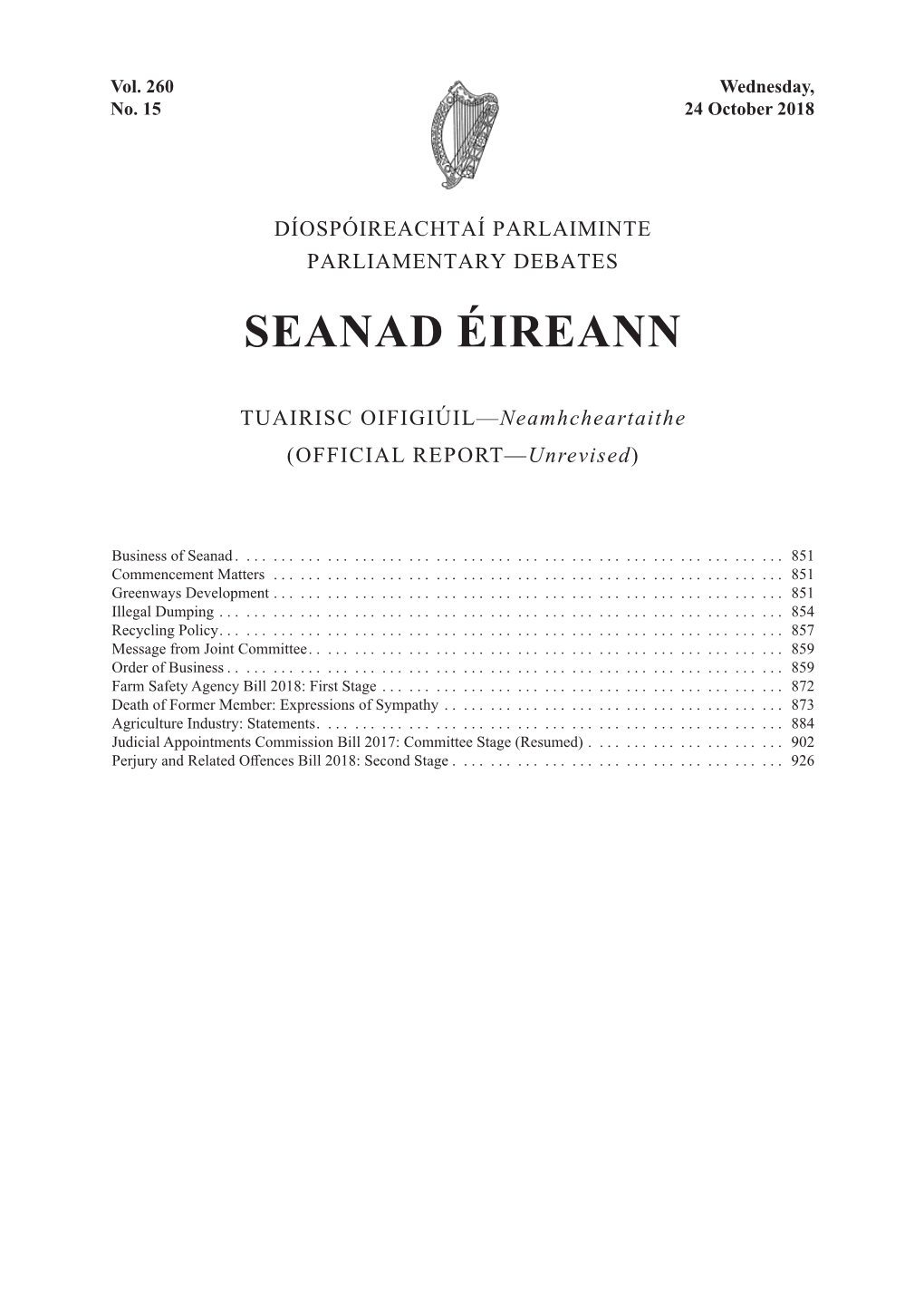 Seanad Éireann