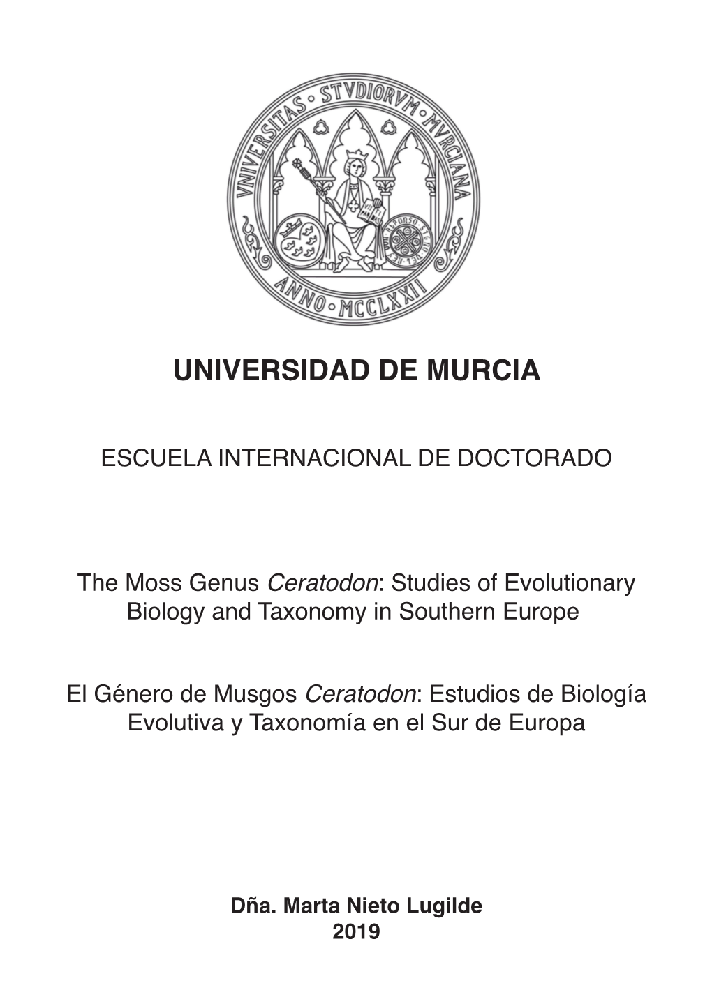 Universidad De Murcia