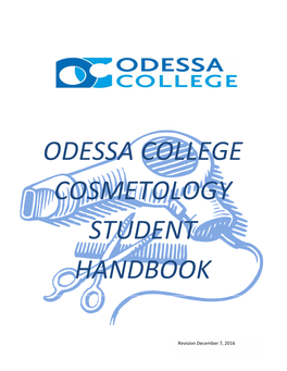 Odessa College Cosmetology Student Handbook