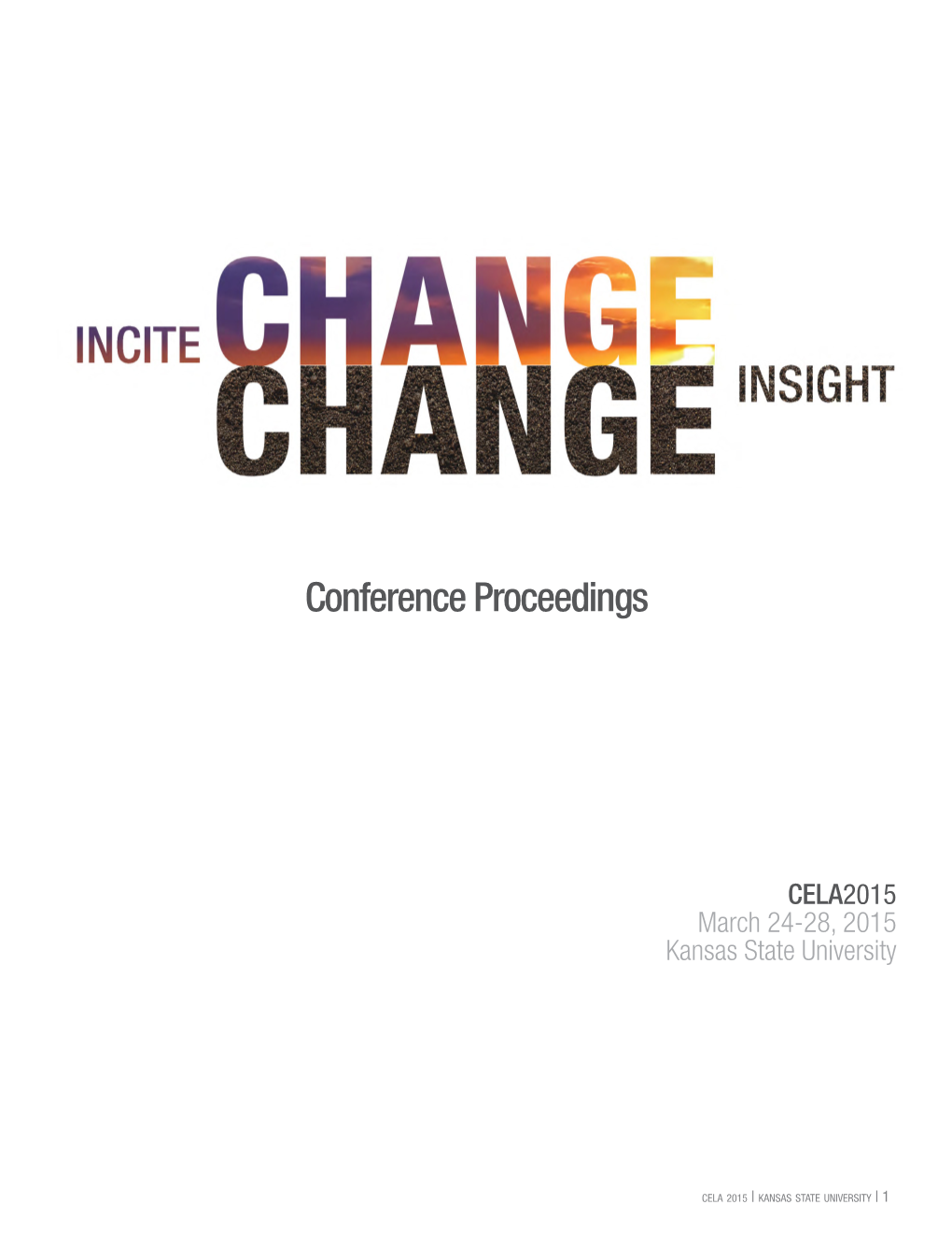 Conference Proceedings