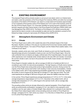 5 Existing Environment