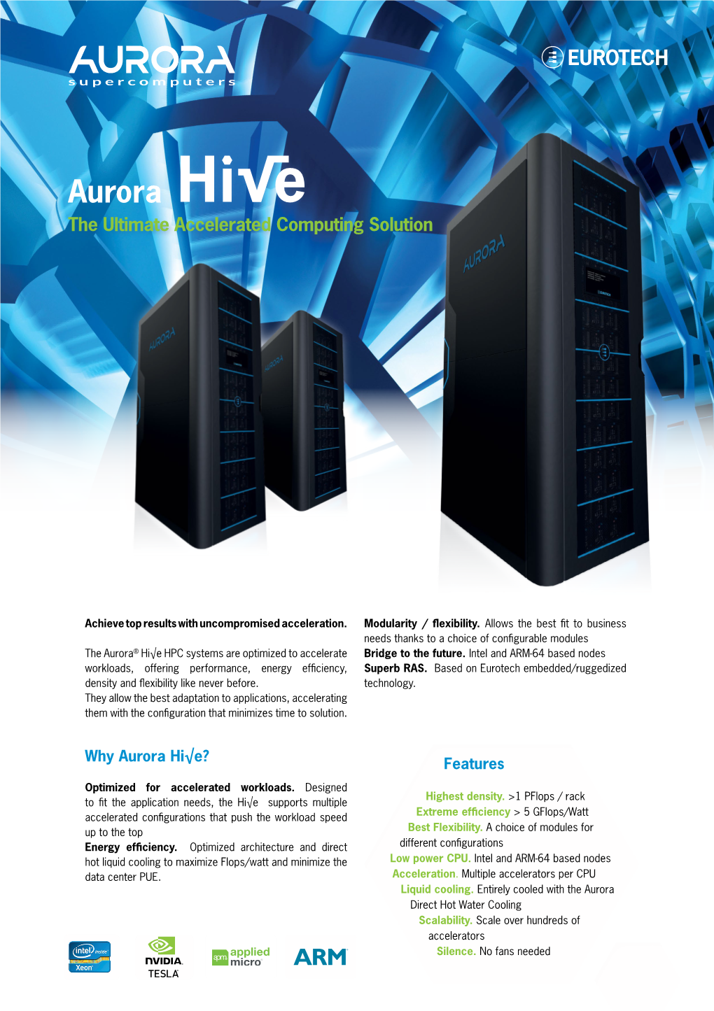 Aurora the Ultimate Accelerated Computing Solution