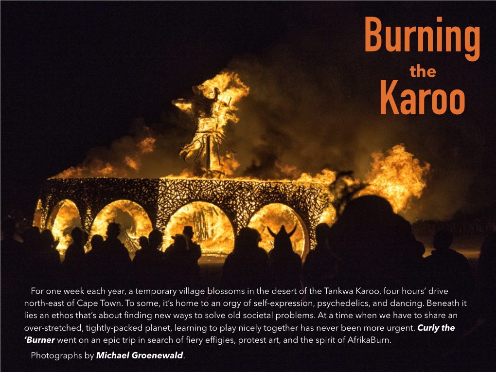 Burning the Karoo