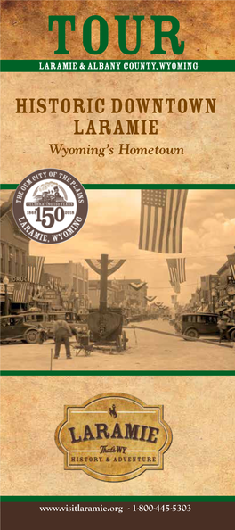 Historic Downtown Laramie Wyoming’S Hometown