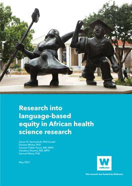 Research Into Language-Based Equity in African Health Science Research
