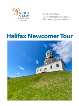 Halifax Newcomer Tour Participant