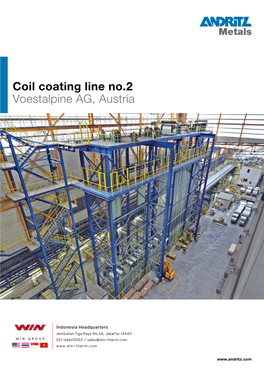 Coil Coating Line No. 2 Voestalpine AG, Austria
