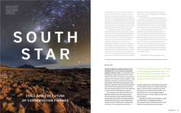 South Star: Chile and the Future of Conservation Finance