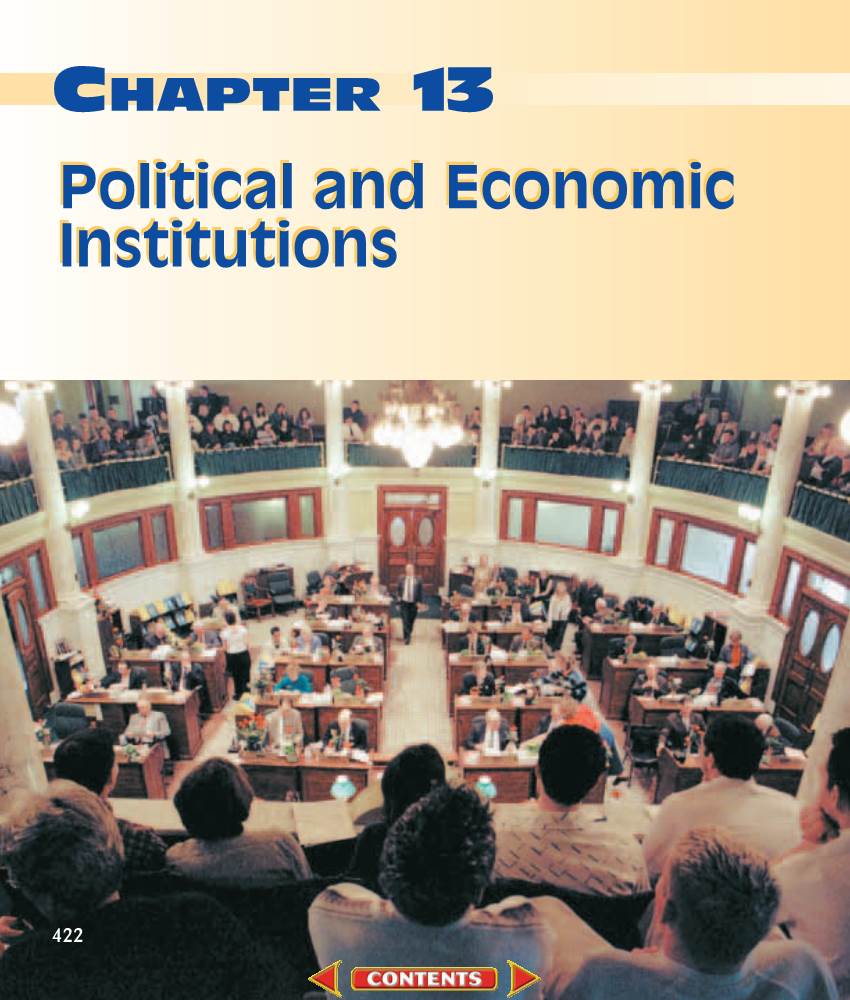 Political and Economic Institutions 425 Separate