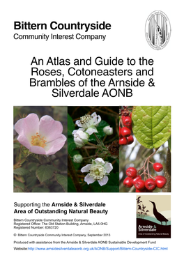 An Atlas and Guide to the Roses, Cotoneasters and Brambles of the Arnside & Silverdale AONB