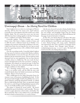 Alutiiq Museum Bulletin
