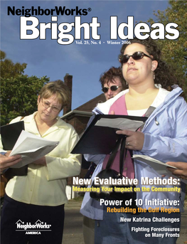 NW Bright Ideas. New Evaluative Methods