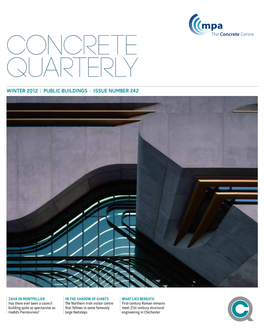 Concrete Quarterly (CQ) Winter 2012