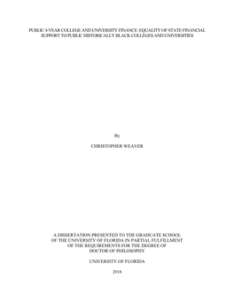 University of Florida Thesis Or Dissertation Formatting