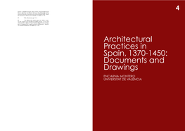 Architectural Practices in Spain, 1370-1450: Documents and Drawings