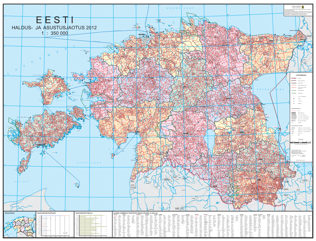 Haldus- Ja Asustusjaotus 2012 1