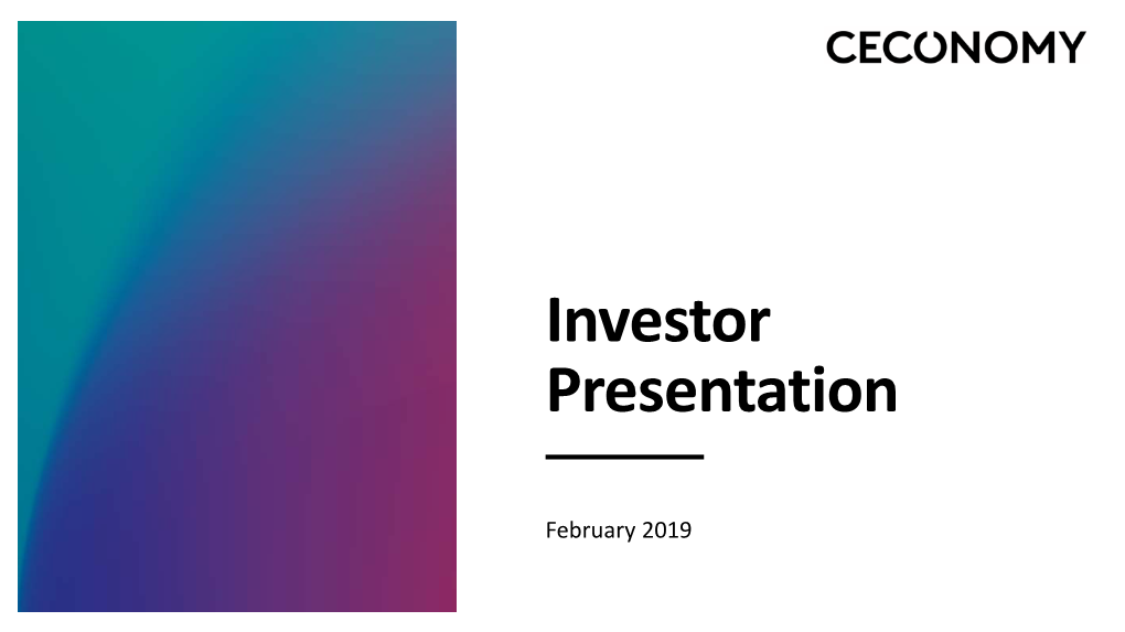 Investor Presentation