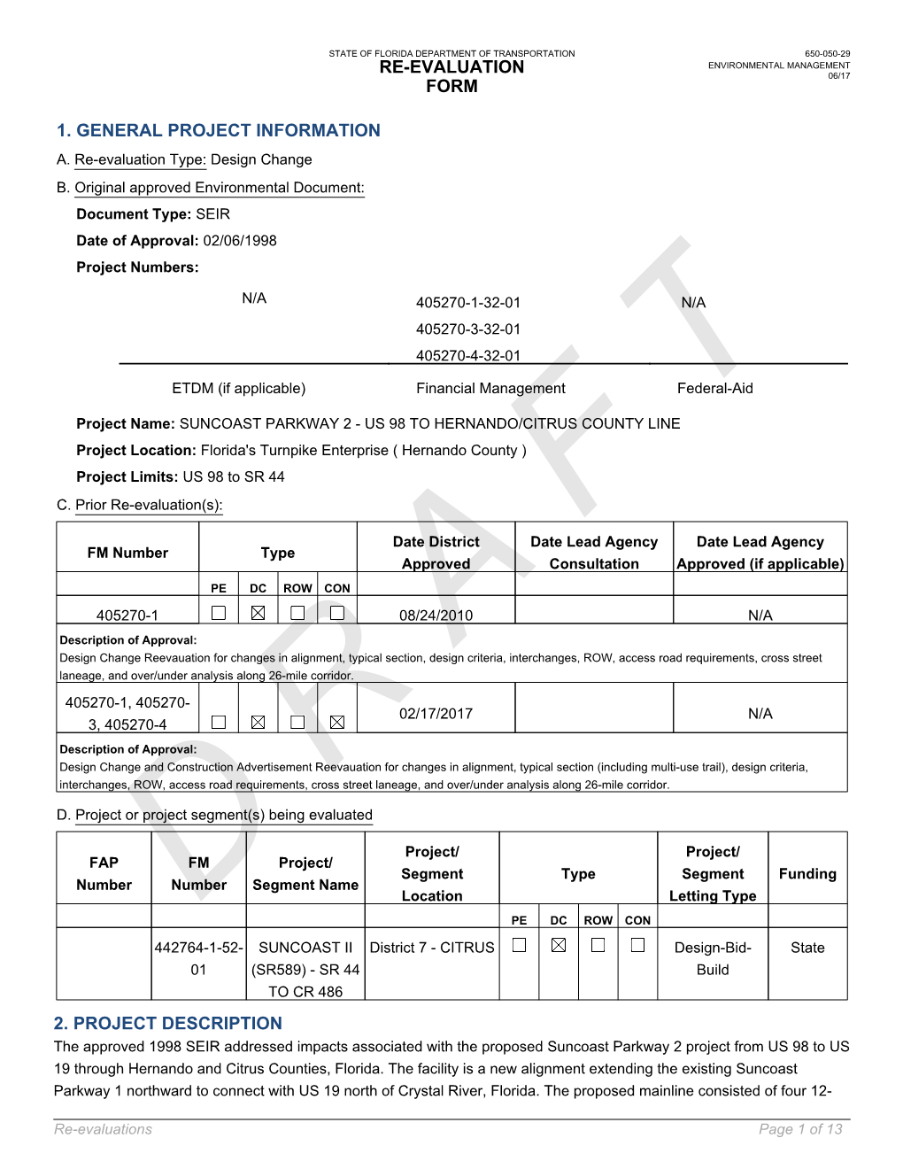 DRAFT-DESIGN-CHANGE-REEVALUATION.Pdf