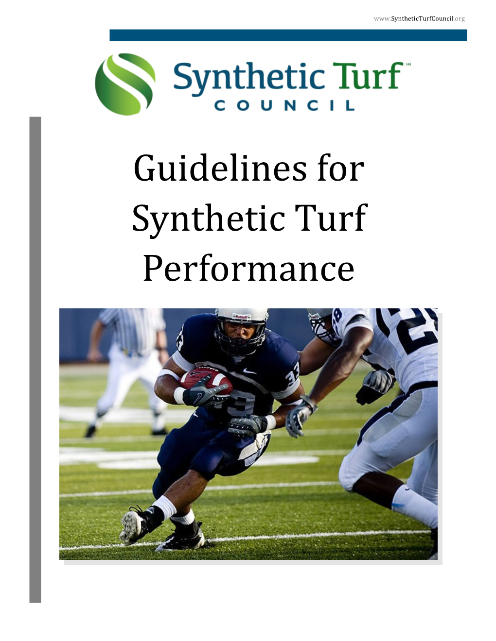 Guidelines for Synthetic Turf Performance