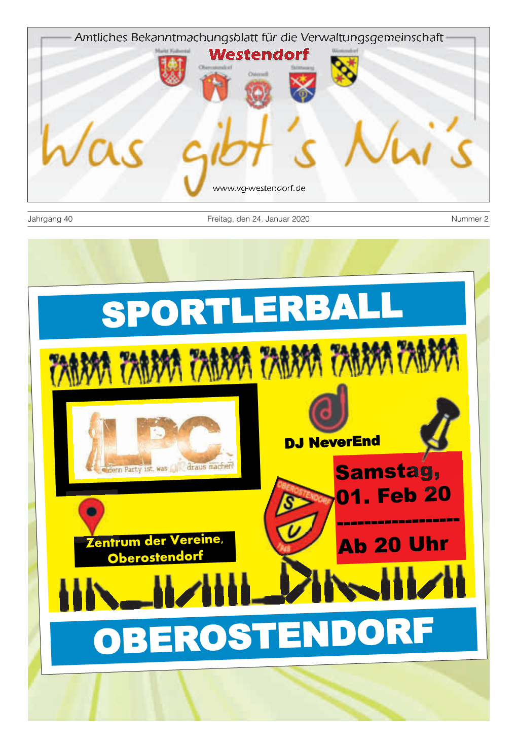 Sportlerball Oberostendorf