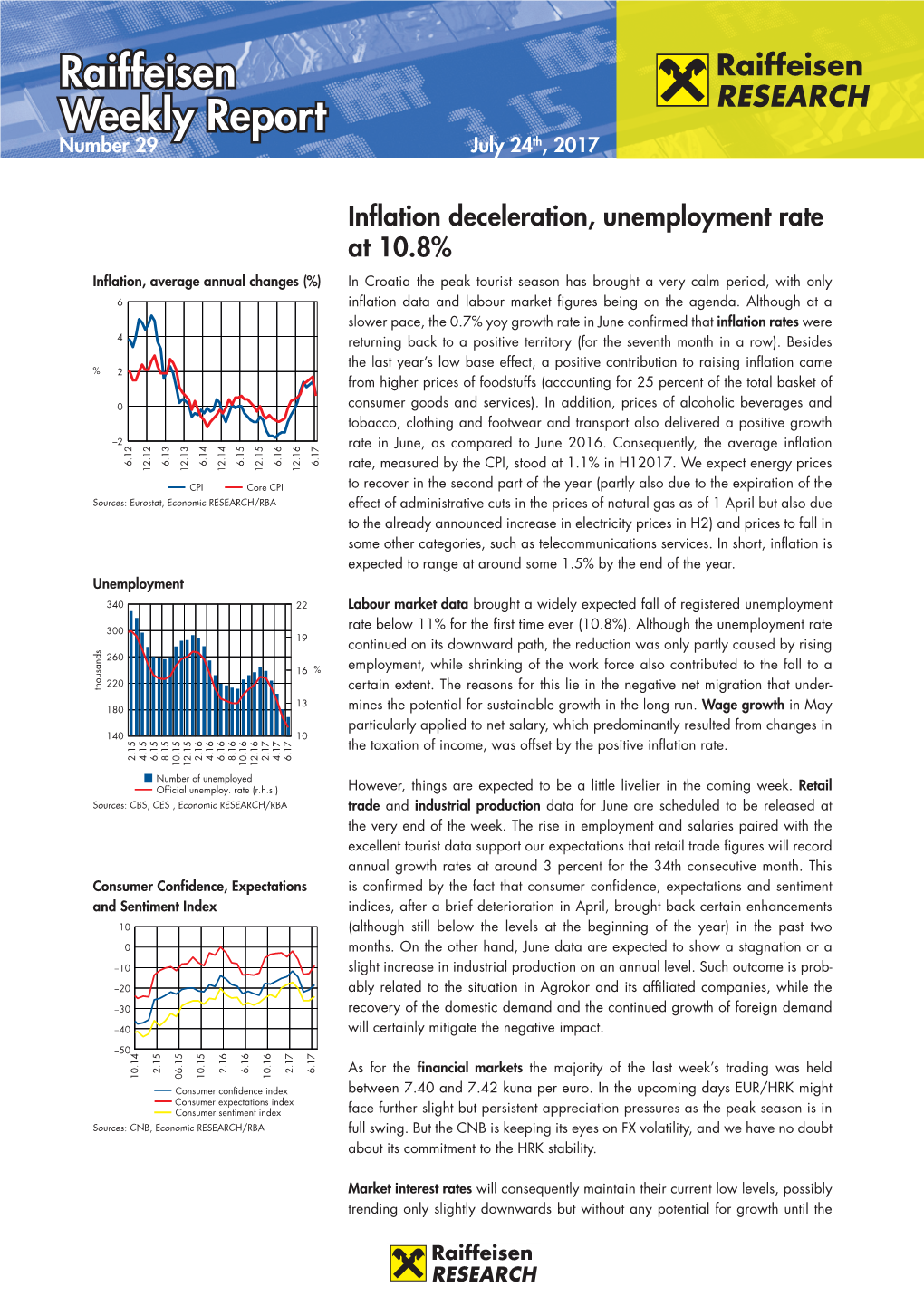 Raiffeisen Weekly Report, Nr. Xx/2017