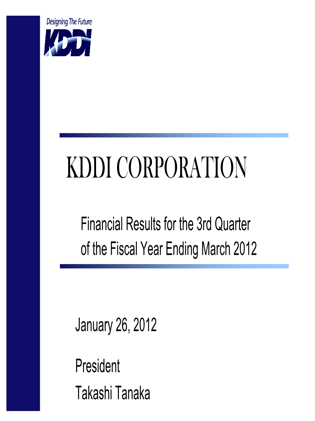 Kddi Corporation