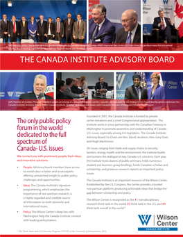 The Canada Institute Advisory Board