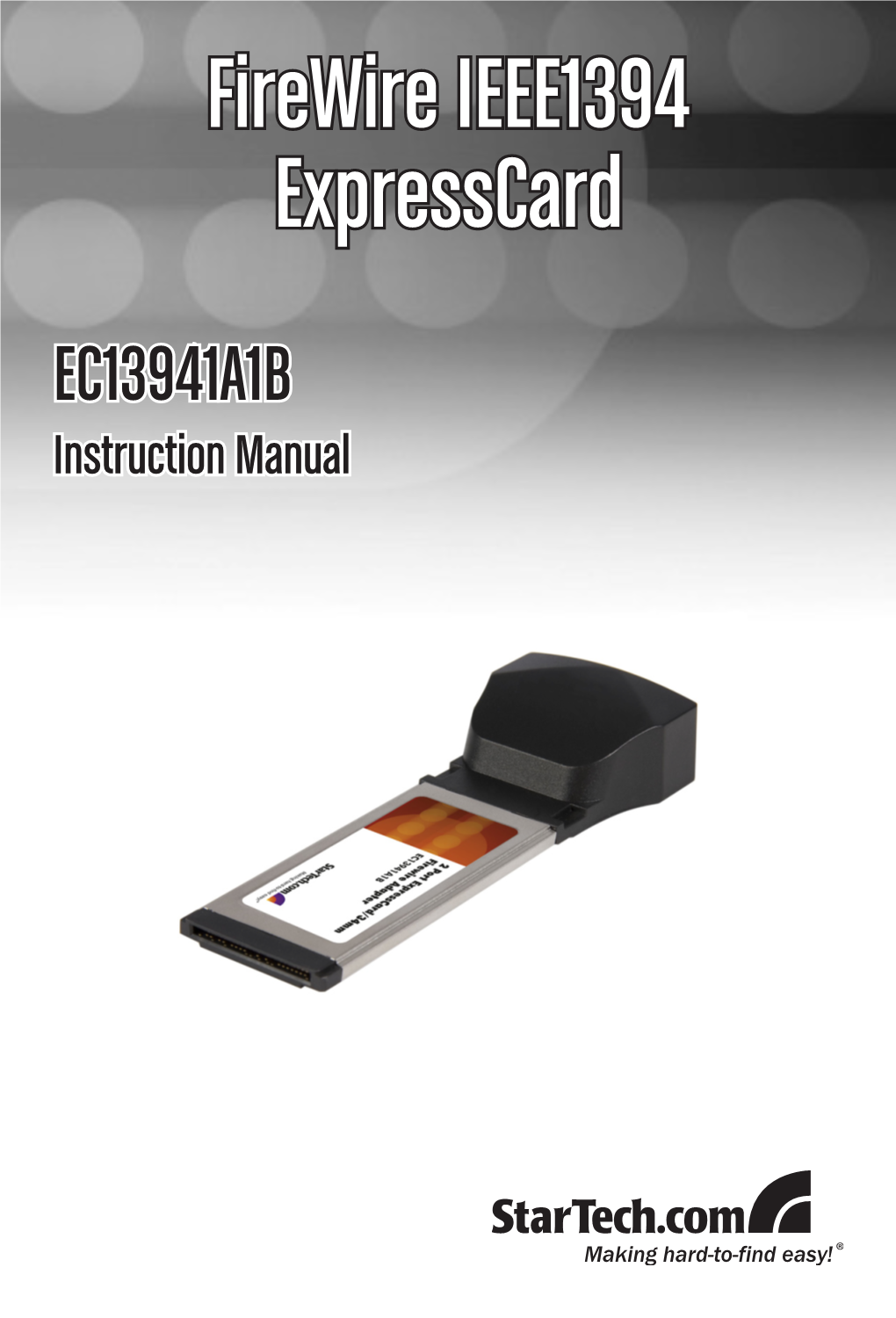 Firewire IEEE1394 Expresscard