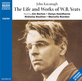 WB Yeats CD Booklet