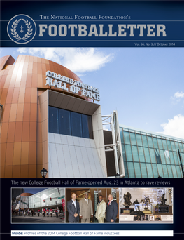 The New College Football Hall of Fame Opened Aug. 23 in Atlanta to Rave Reviews