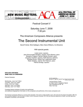 The Second Instrumental Unit