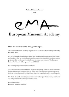 European Museum Reports 2019