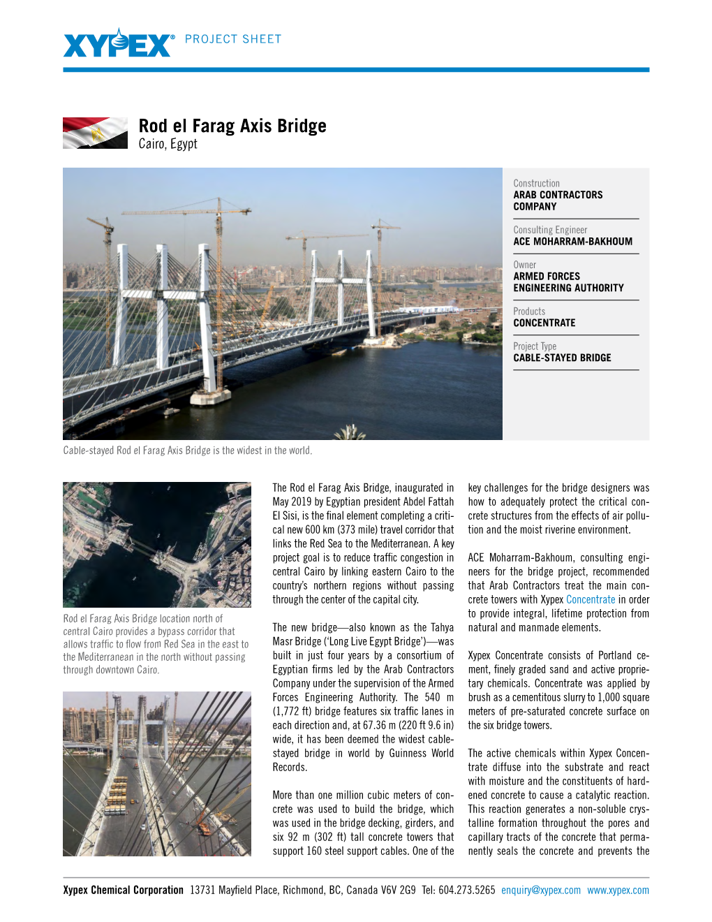 Rod El Farag Axis Bridge Cairo, Egypt