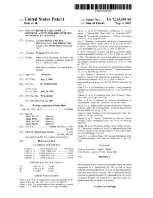 (12) United States Patent (10) Patent N0.: US 7,265,099 B1 Born Et A1