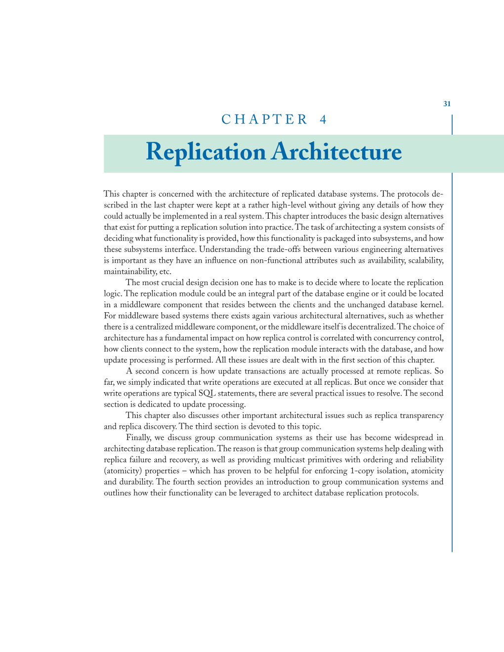 Replication Architecture