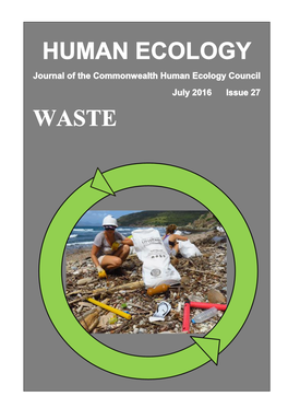 Journal About Waste
