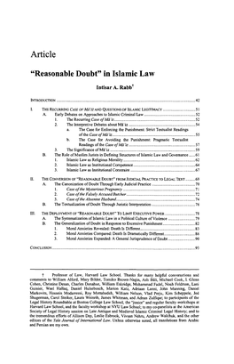 In Islamic Law