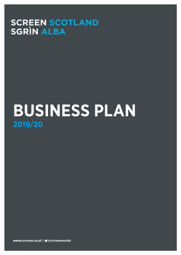 Business Plan 2019/20