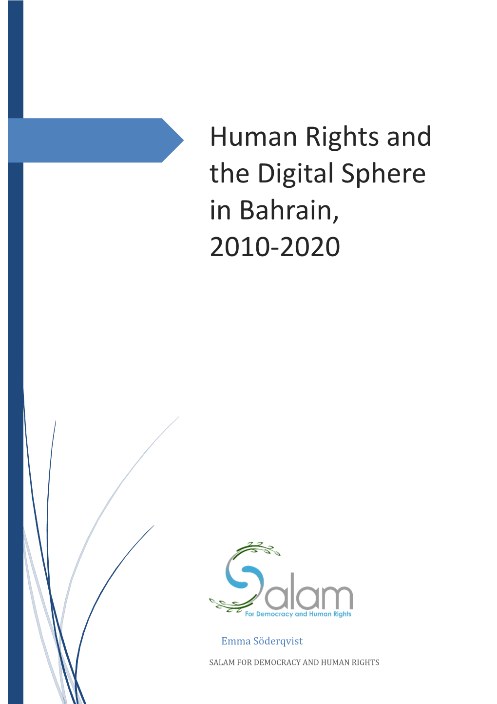 Human Rights and the Digital Sphere in Bahrain, 2010-2020