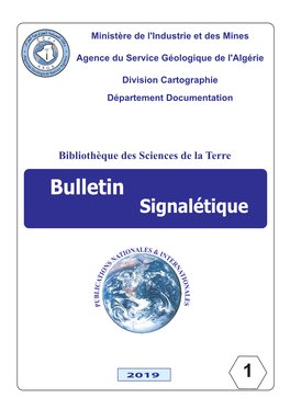 Bulletin Signalétique