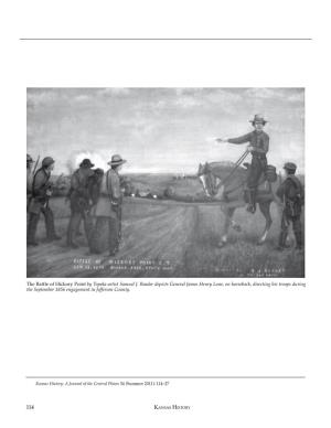 The Battle of Hickory Point by Topeka Artist Samuel J