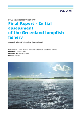 Greenland Lumpfish Fishery