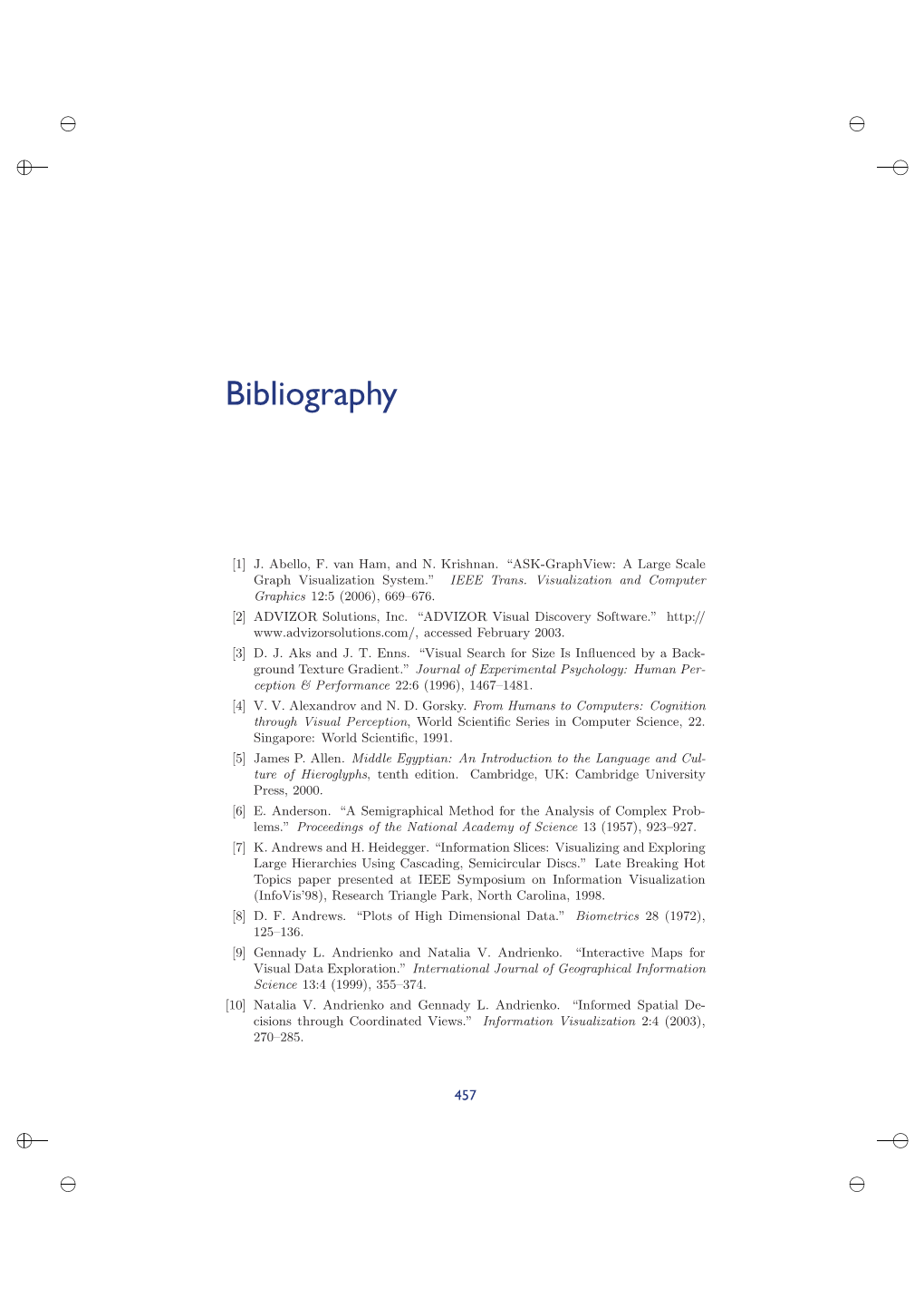 Bibliography