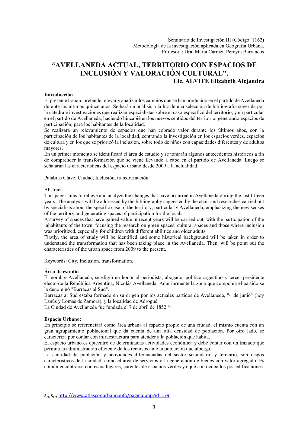 Avellaneda Actual, Territorio Con Espacios De Inclusión Y Valoración Cultural”