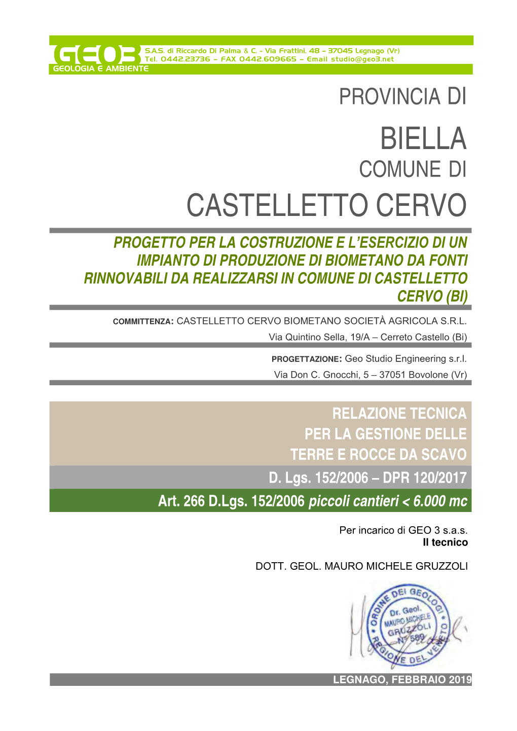 Biella Castelletto Cervo Geo3